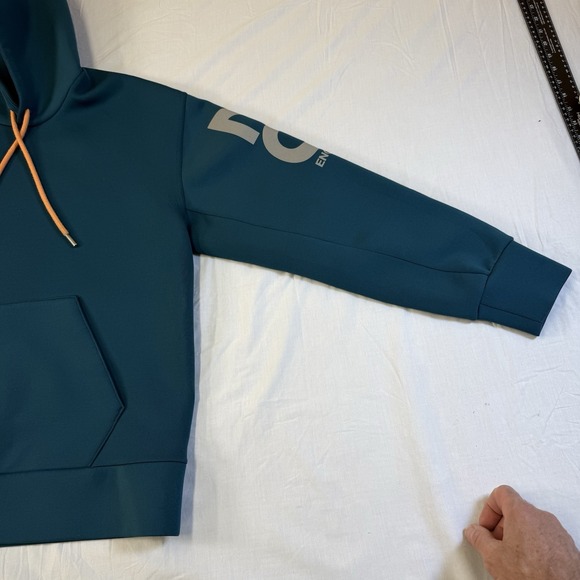 Air Jordan pullover hoodie size medium Tiel Dark Green Heavy Weight. Lettering - Picture 5 of 16